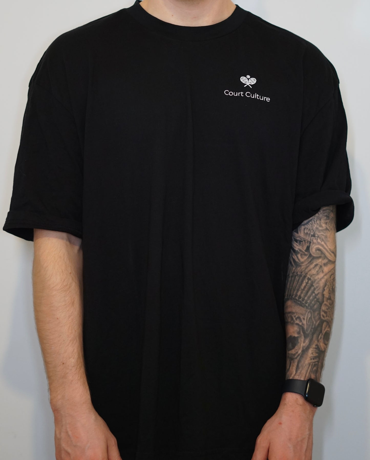 Court Culture Oversized Shirt Black