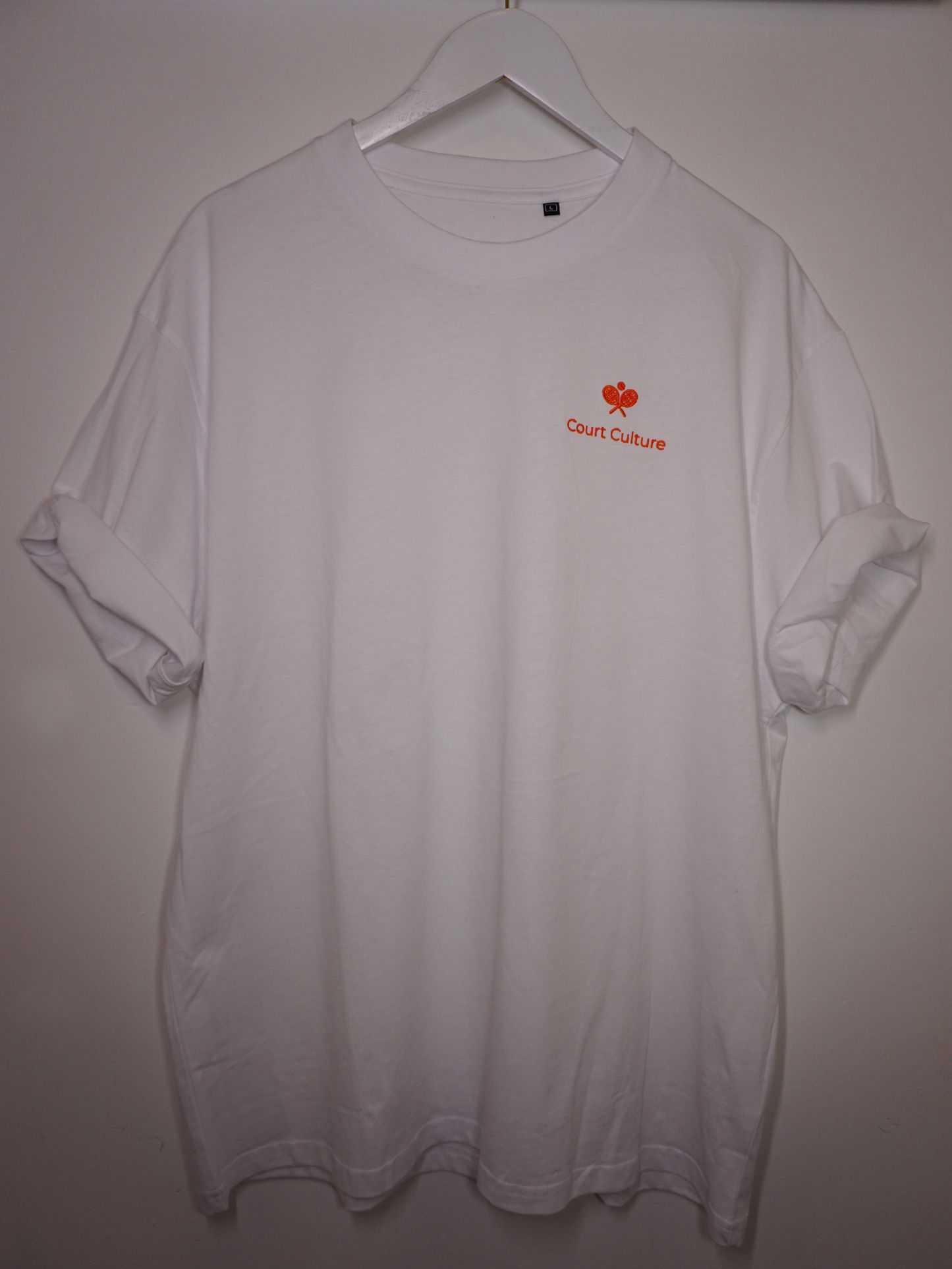 Court Culture Oversized Shirt White